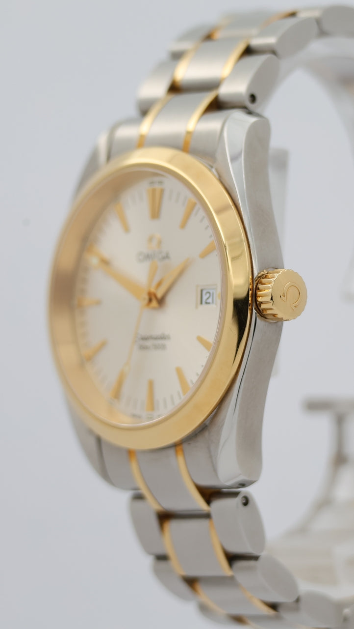 Omega Seamaster Aqua Terra 36mm Gold/Stahl 23183000 - Detailansicht 7