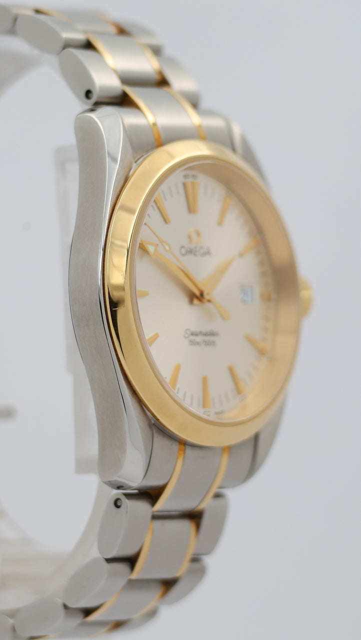 Omega Seamaster Aqua Terra 36mm Gold/Stahl 23183000 - Detailansicht 8