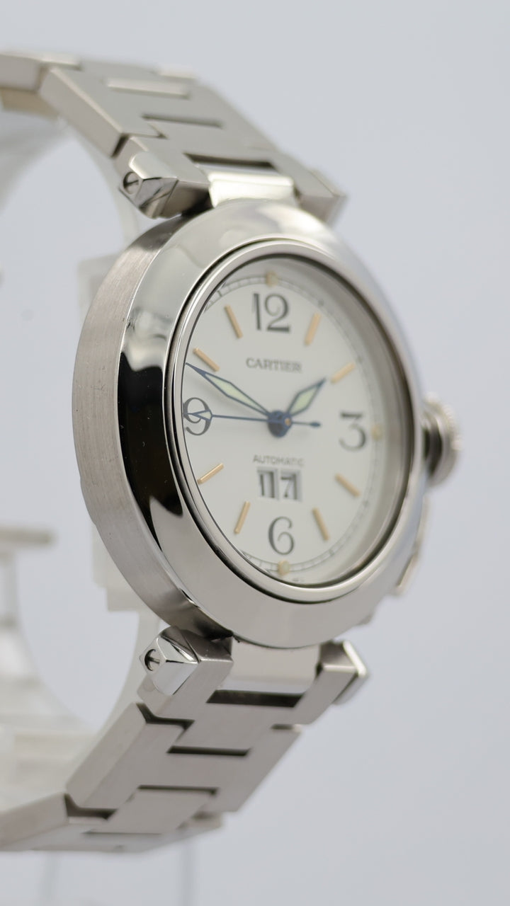 Cartier Pasha C Big Date 35mm Automatik W31044M7 - Detailansicht 8