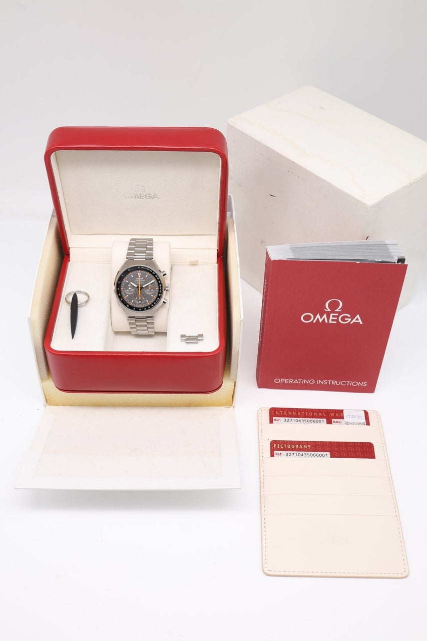 Omega Speedmaster Mark II Racing 42mm Automatik 32710435006001 - Papiere und oder Lieferumfang