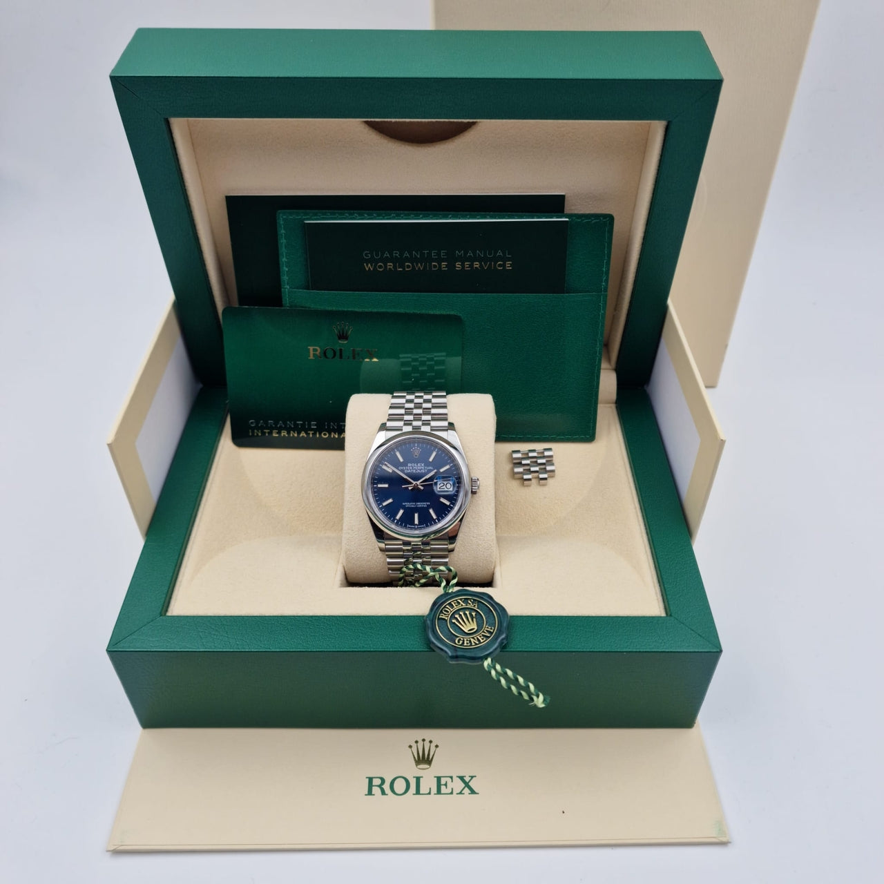 Rolex Datejust 36mm Automatik 126200 - Papiere und oder Lieferumfang