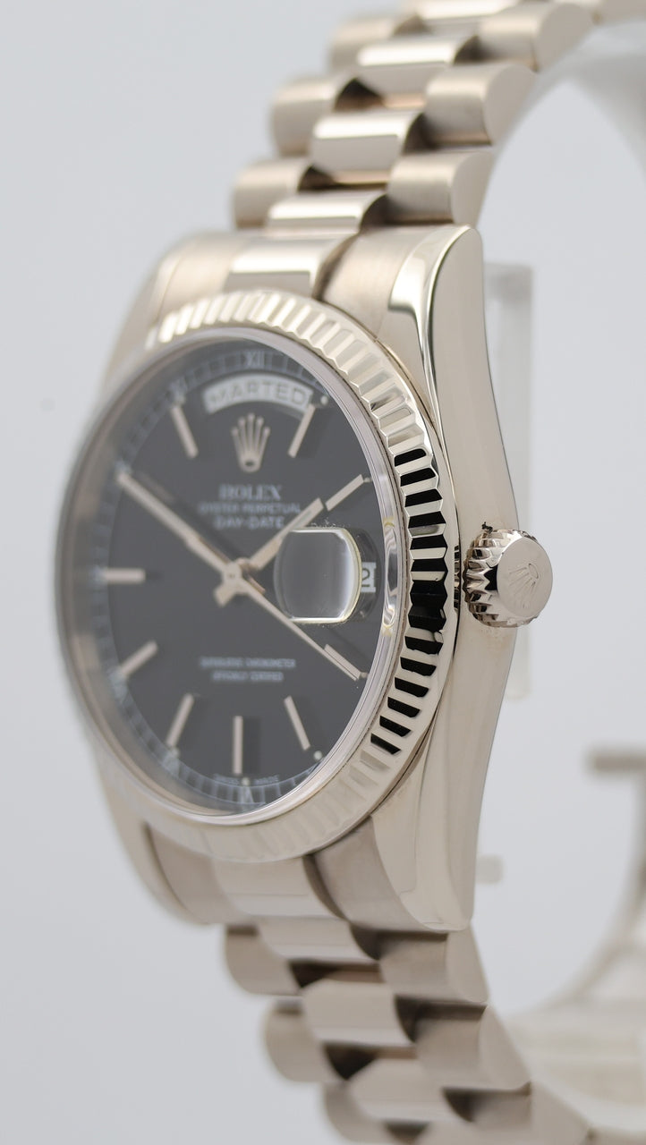 Rolex Day-Date 36 Weißgold Automatik Herrenuhr 118239 - Detailansicht 7