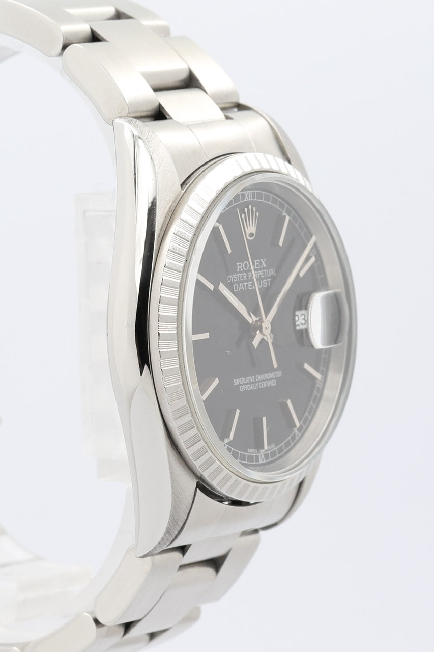 Rolex Datejust 36mm Automatik Herrenuhr 16220 - Detailansicht 1