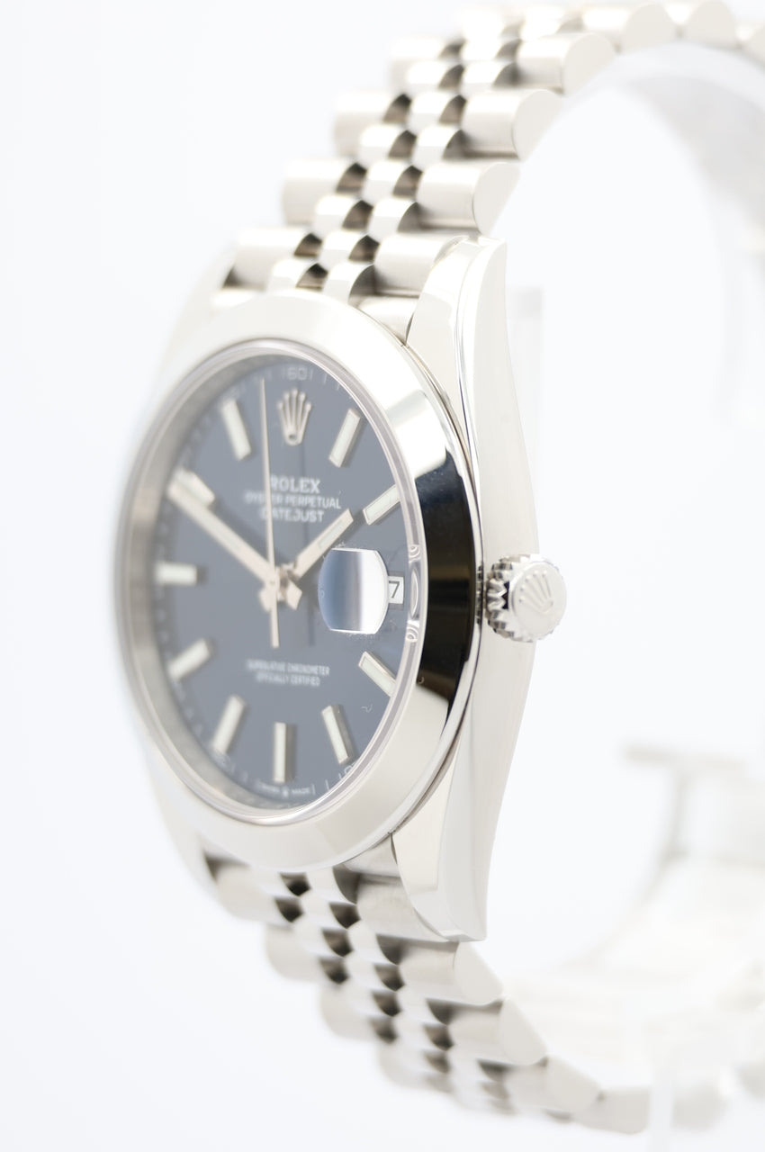 Rolex Datejust 41mm Automatik ,,Blau" Jubilee 126300 - Detailansicht 1