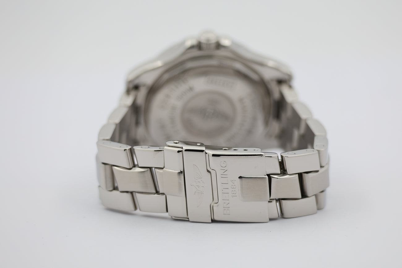 Breitling Colt GMT Automatik Herrenuhr Blau A32350 - Detailansicht 5