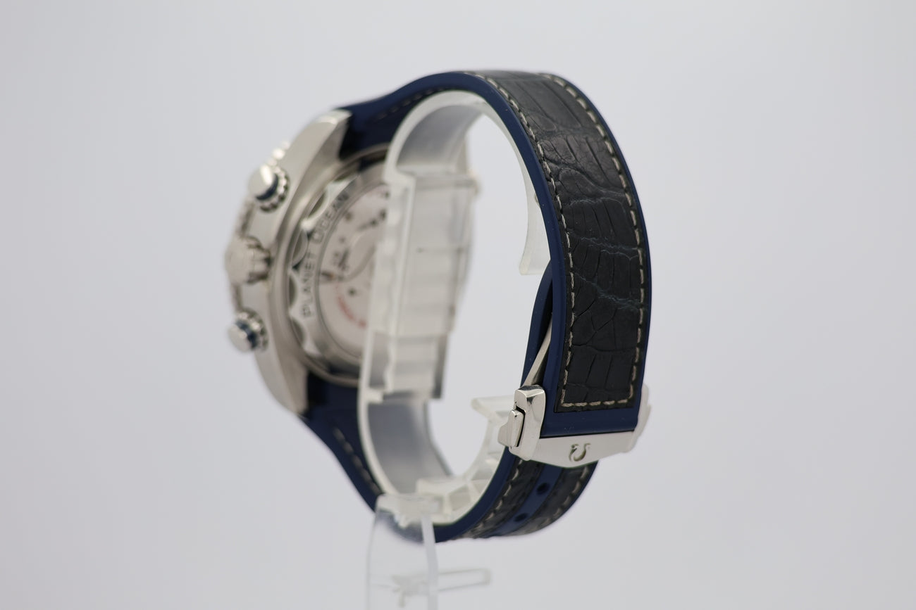 Omega Seamaster Planet Ocean Chronograph 45,5mm Blau 21533465103001 - Detailansicht 2