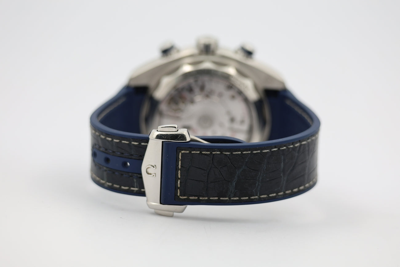Omega Seamaster Planet Ocean Chronograph 45,5mm Blau 21533465103001 - Detailansicht 5
