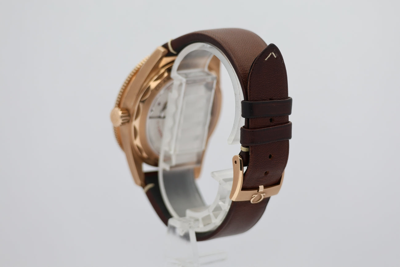 Omega Seamaster 300 Bronze Gold 9K Automatik 23492412110001 Box + og. Papiere