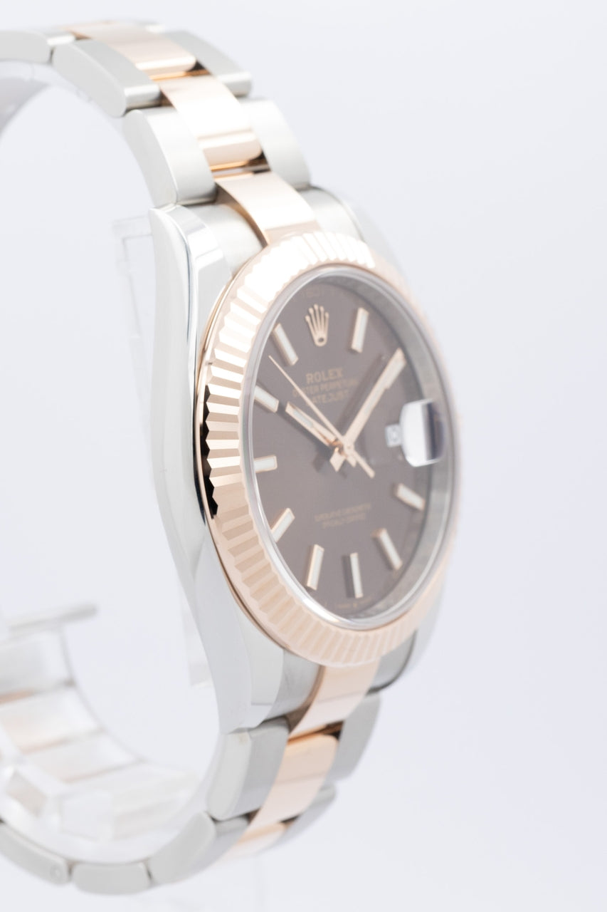 Rolex Datejust 'Chocolate Dial' 41 Automatik NEU 126331 - Detailansicht 1