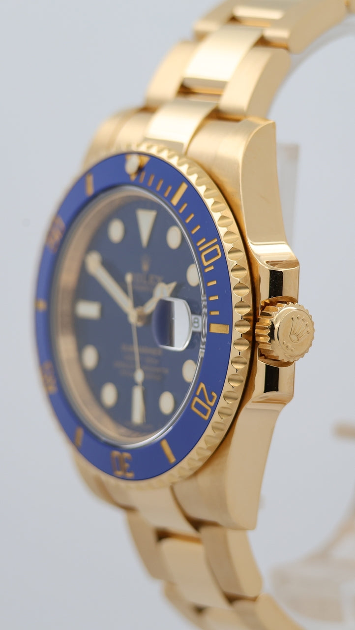 Rolex Submariner Date 18K Gelbgold Automatik 116618LB - Detail view 7