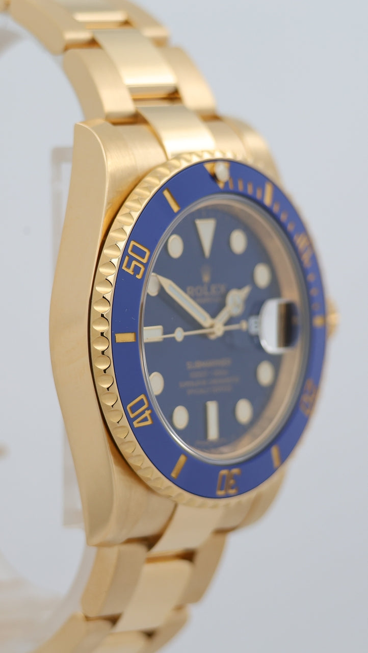 Rolex Submariner Date 18K Gelbgold Automatik 116618LB - Detail view 8