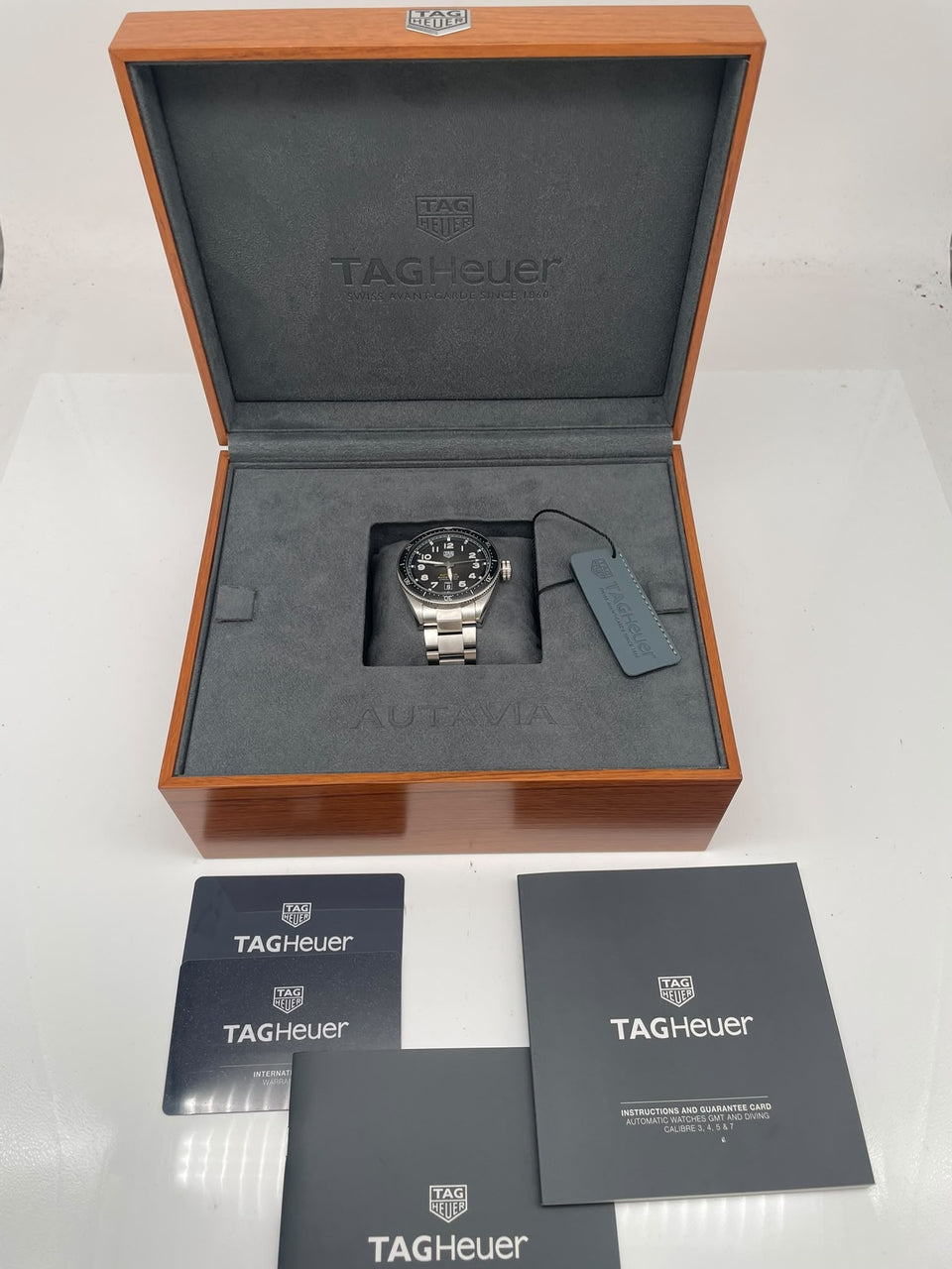 TAG Heuer Autavia 42mm Automatik WBE5114 - Papiere und oder Lieferumfang