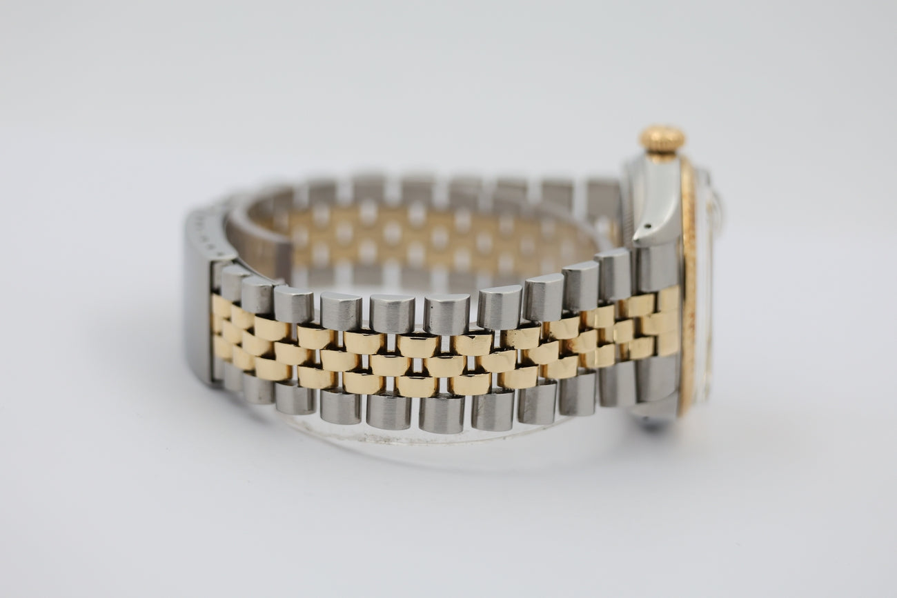 Rolex Datejust 36 Automatik Herrenuhr Stahl/Gold 16013 - Detailansicht 4