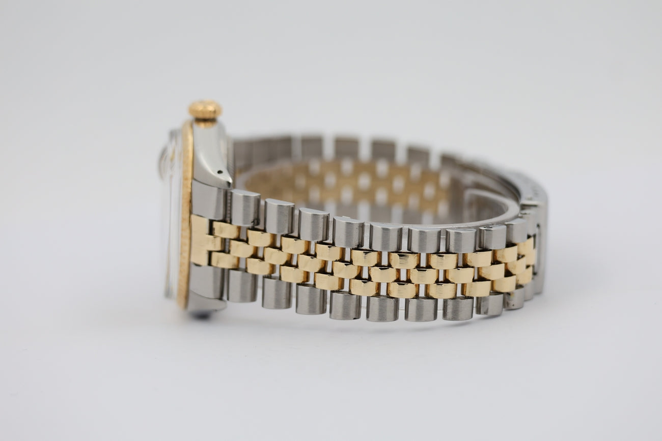 Rolex Datejust 36 Automatik Herrenuhr Stahl/Gold 16013 - Detailansicht 3