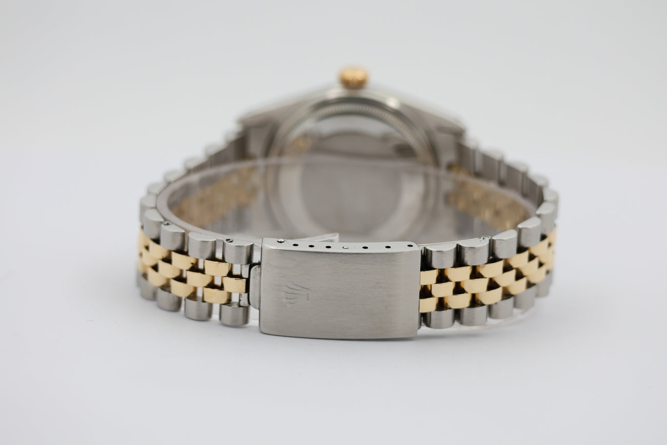 Rolex Datejust 36 Automatik Herrenuhr Stahl/Gold 16013 - Detailansicht 5