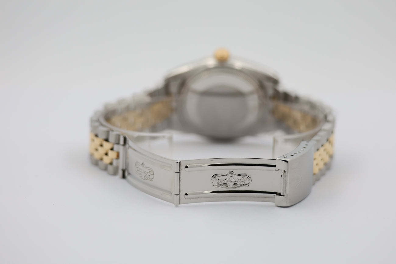 Rolex Datejust 36 Automatik Herrenuhr Stahl/Gold 16013 - Detailansicht 6