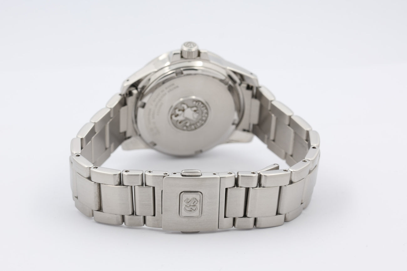 Grand Seiko Spring Drive GMT 39mm Herrenuhr SBGE009 - Detailansicht 7