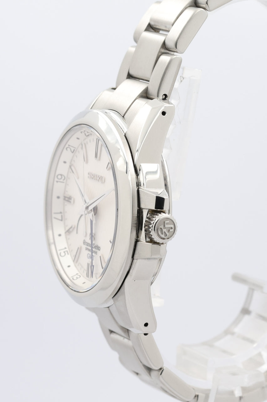 Grand Seiko Spring Drive GMT 39mm Herrenuhr SBGE009 - Detailansicht 2