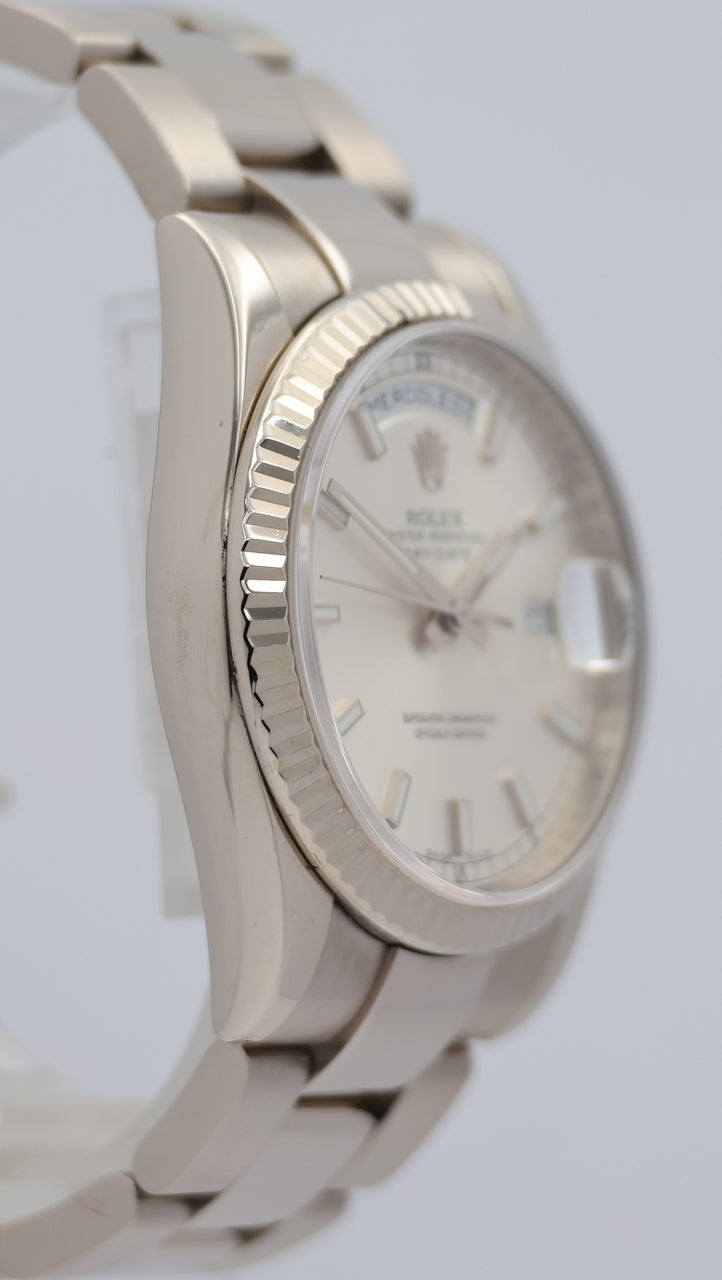 Rolex Day-Date Weißgold Automatik Herrenuhr 118239 - Detailansicht 8