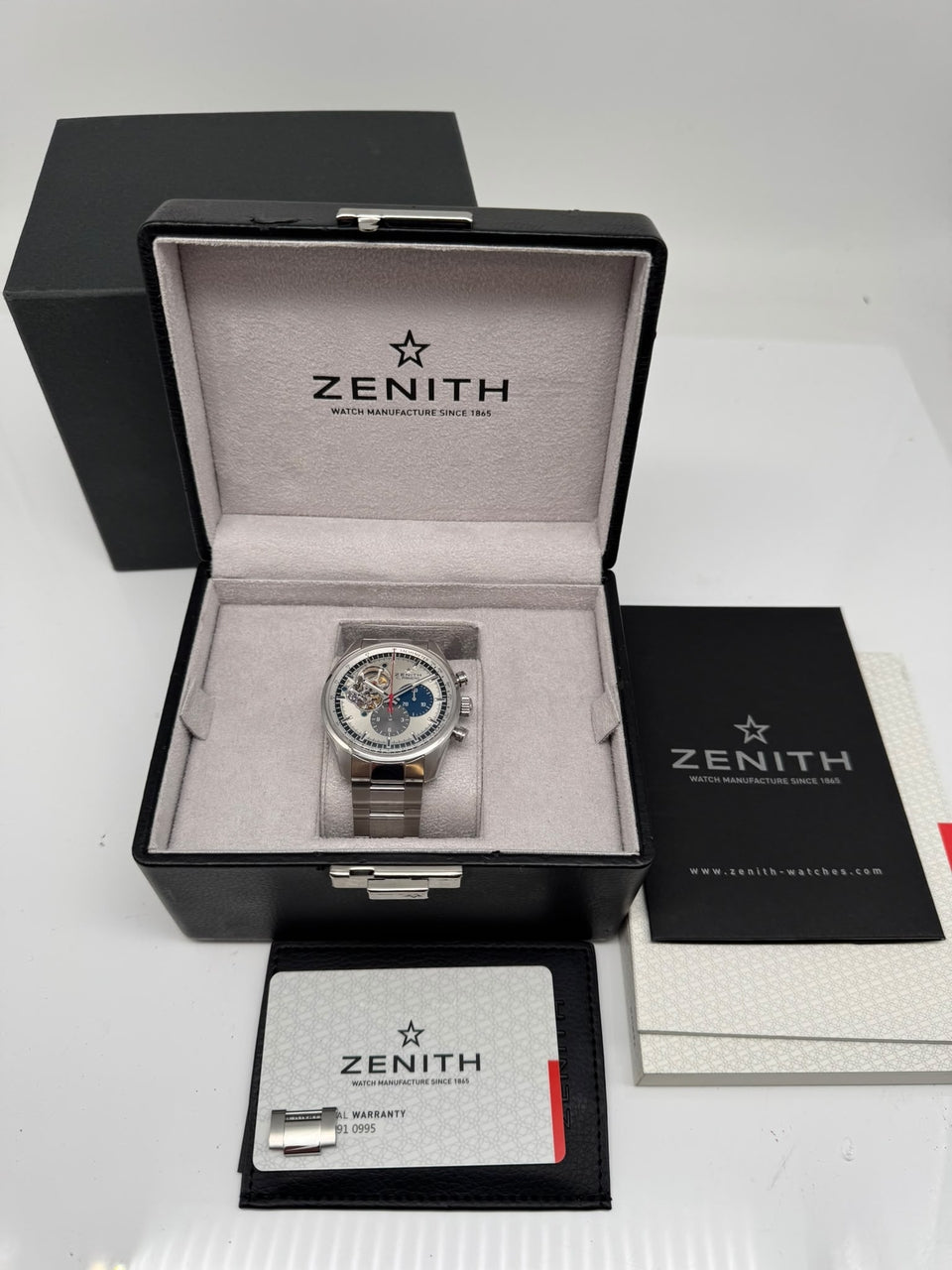 Zenith El Primero Chronomaster 42mm Automatik 0320404061 - Papiere und oder Lieferumfang