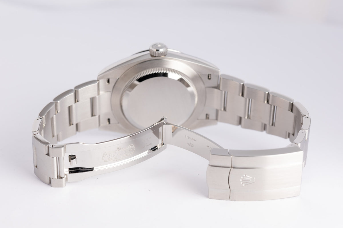 Rolex Oyster Perpetual 41 Automatik Herrenuhr "Candy Pink" 134300 - Detailansicht 8