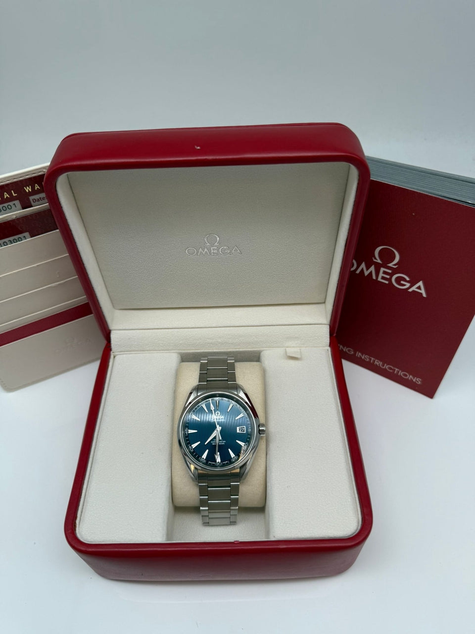Omega Seamaster Aqua Terra 41mm 23110422103001 - Papiere und oder Lieferumfang