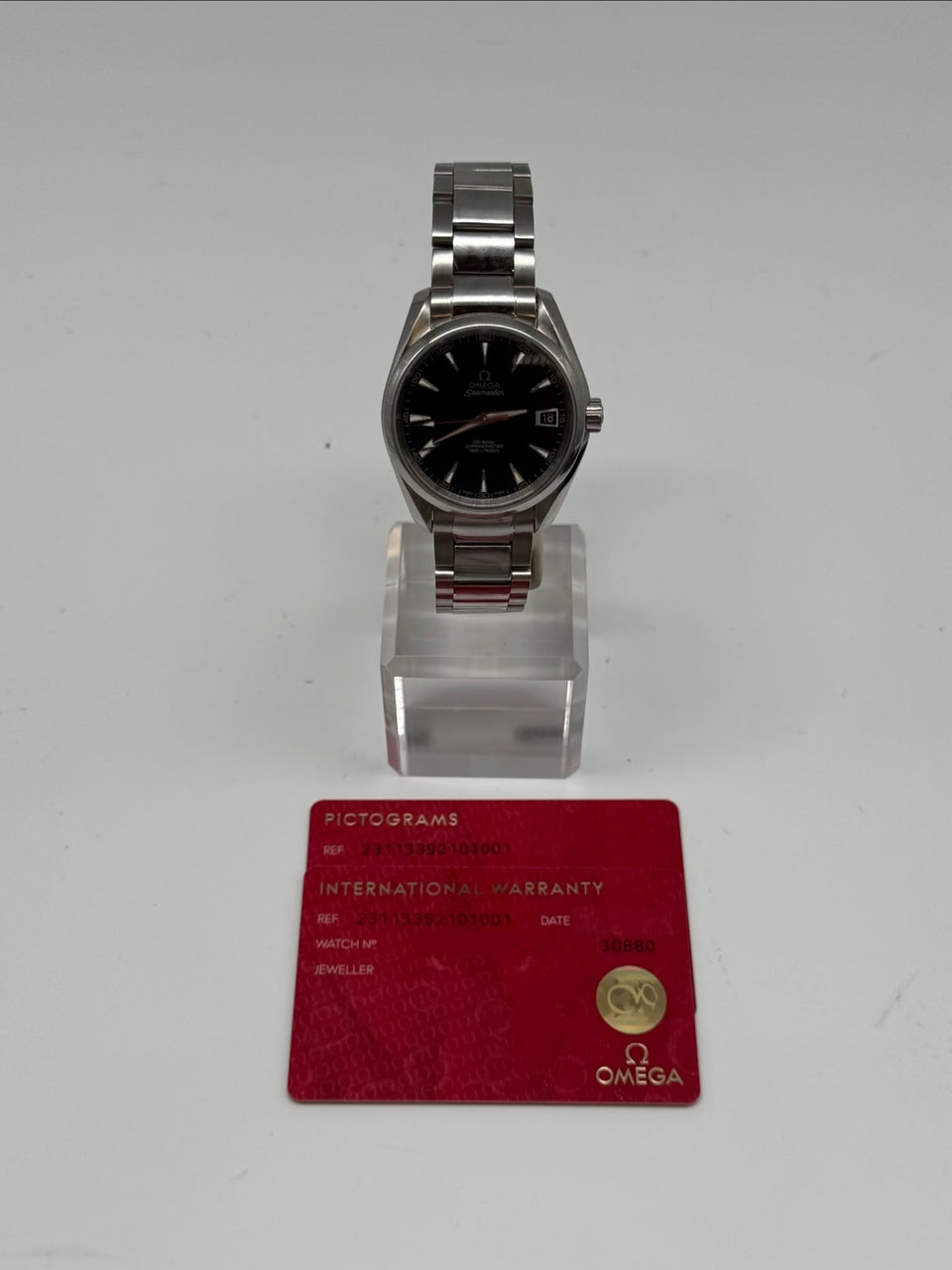 Omega Seamaster Aqua Terra 38,5mm Automatik 23113392101001 - Papiere und oder Lieferumfang