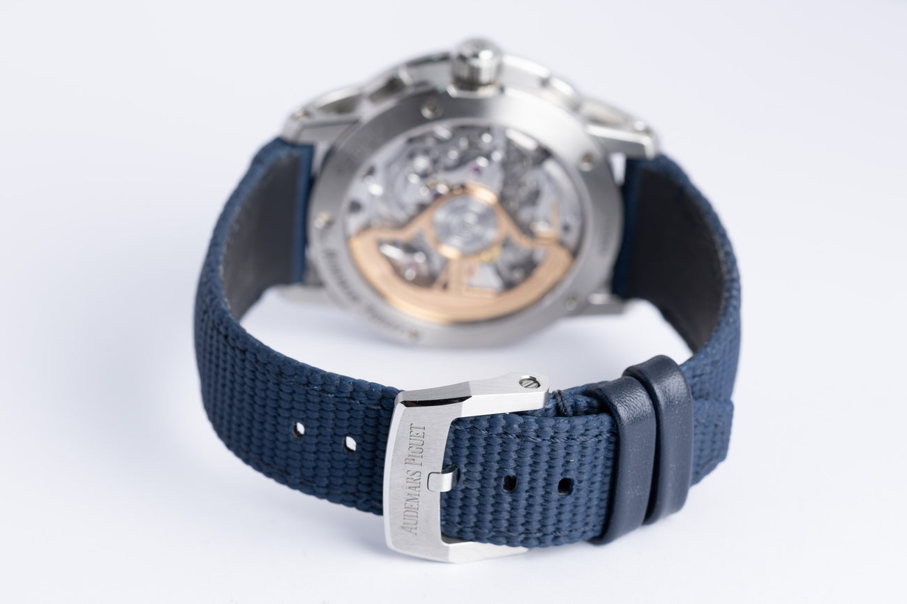 Audemars Piguet CODE 11.59 Chronograph Automatik Blau 26393ST - Detailansicht 7
