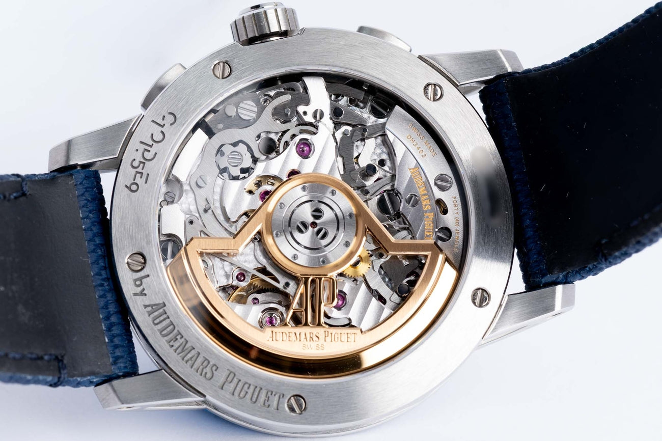 Audemars Piguet CODE 11.59 Chronograph Automatik Blau 26393ST - Detailansicht 8
