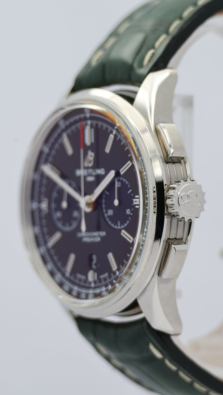 Breitling Premier B01 Chronograph 42mm Automatik AB0118 Box + og. Papiere
