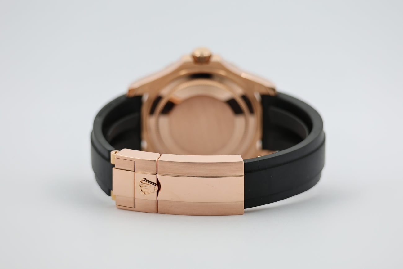 Rolex Yacht-Master Oysterflex 37mm Roségold Automatik 268655 - Detailansicht 5