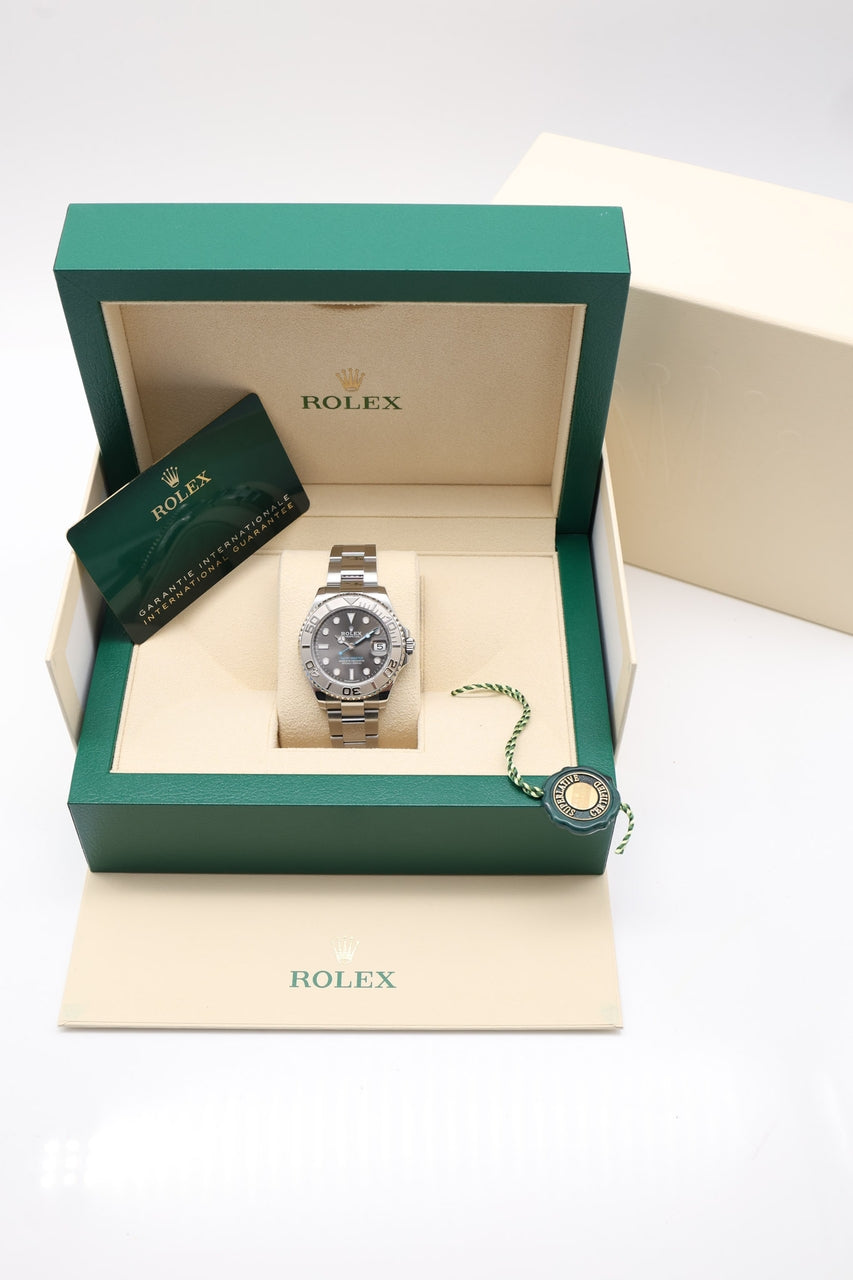 Rolex Yacht-Master 37mm Automatik Herrenuhr 268622 - Papiere und oder Lieferumfang