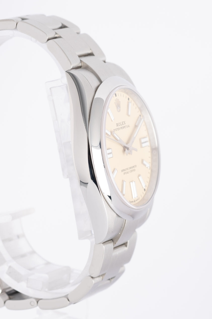 Rolex Oyster Perpetual 41 Automatik Herrenuhr Beige" 134300 - Detailansicht 1