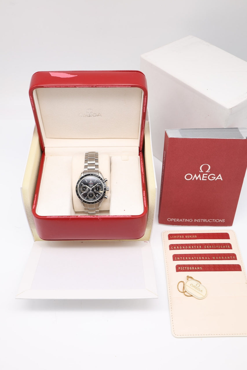 Omega Speedmaster Date "1957" Automatik Herrenuhr 32330404001001 - Papiere und oder Lieferumfang