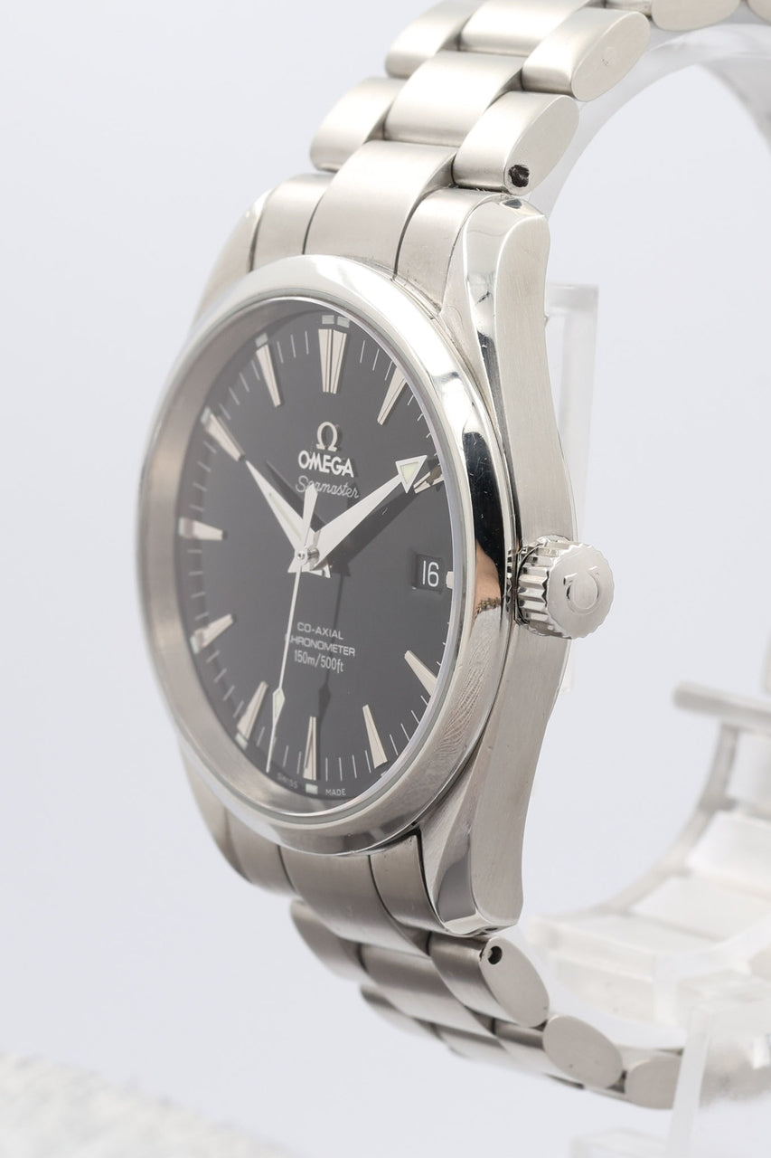 Omega Seamaster Aqua Terra Automatik 39mm Schwarz 25035000 - Detailansicht 2