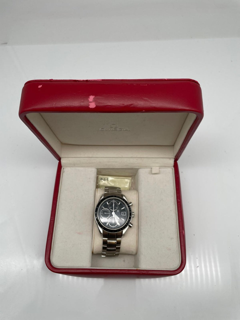 Omega Speedmaster Date 40mm Automatik 32105000 - Papiere und oder Lieferumfang
