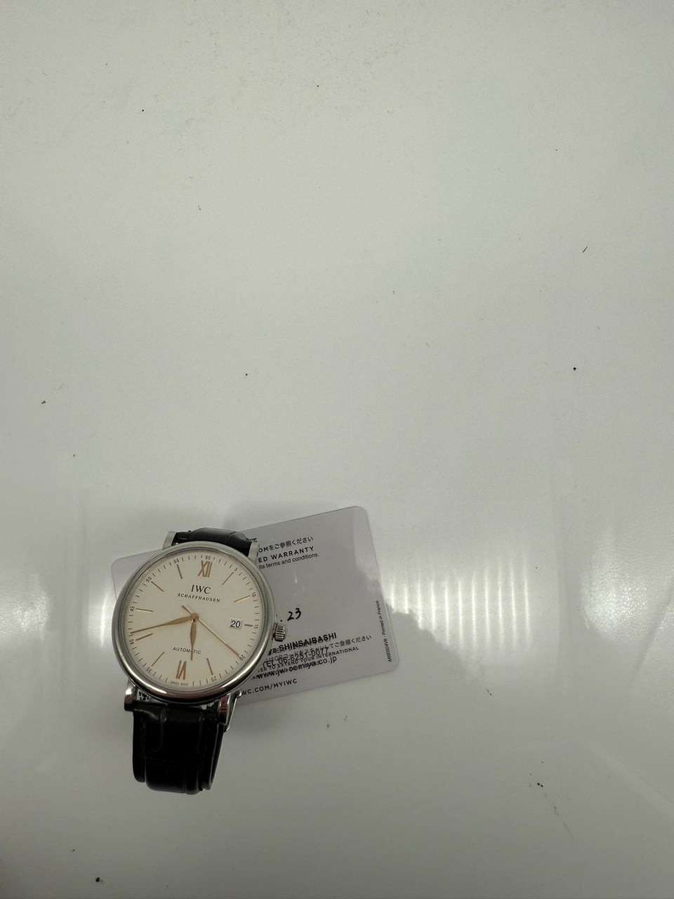 IWC Portofino Automatik 40 Herrenuhr IW356517 - Papers and documentation