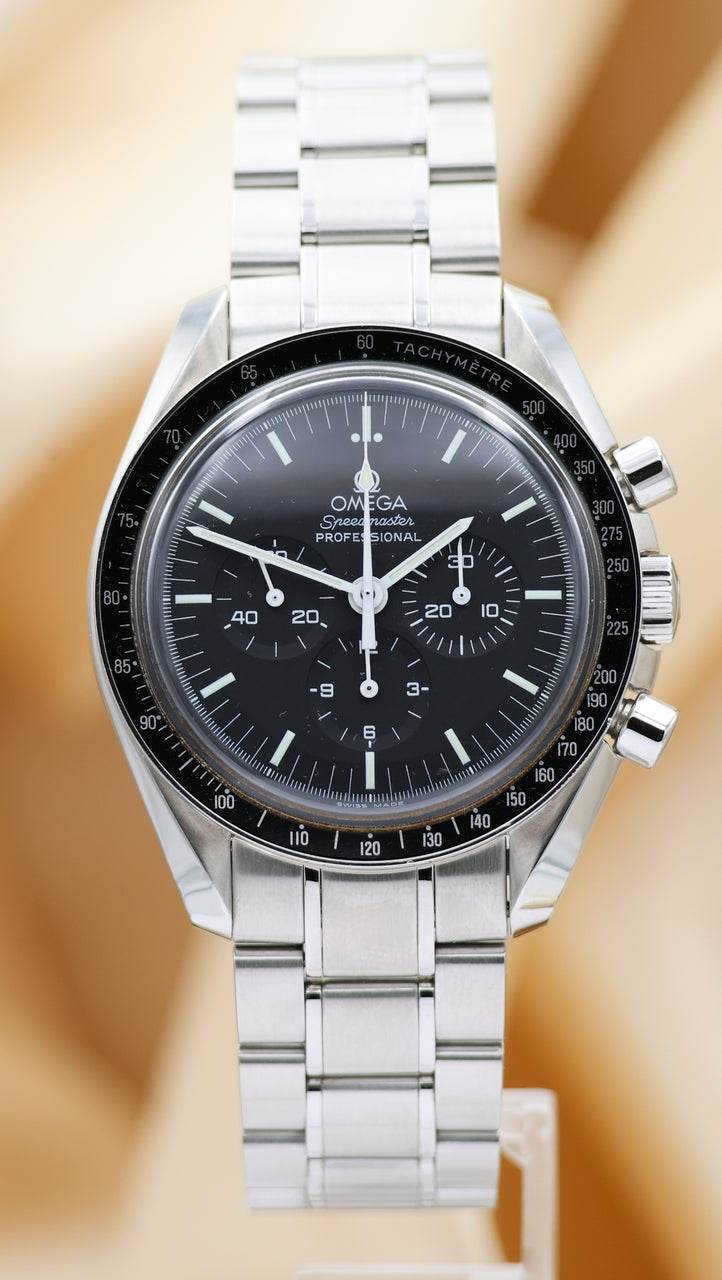 Omega Speedmaster Professional Moonwatch 42mm Handaufzug 35705000 Box + og. Papiere