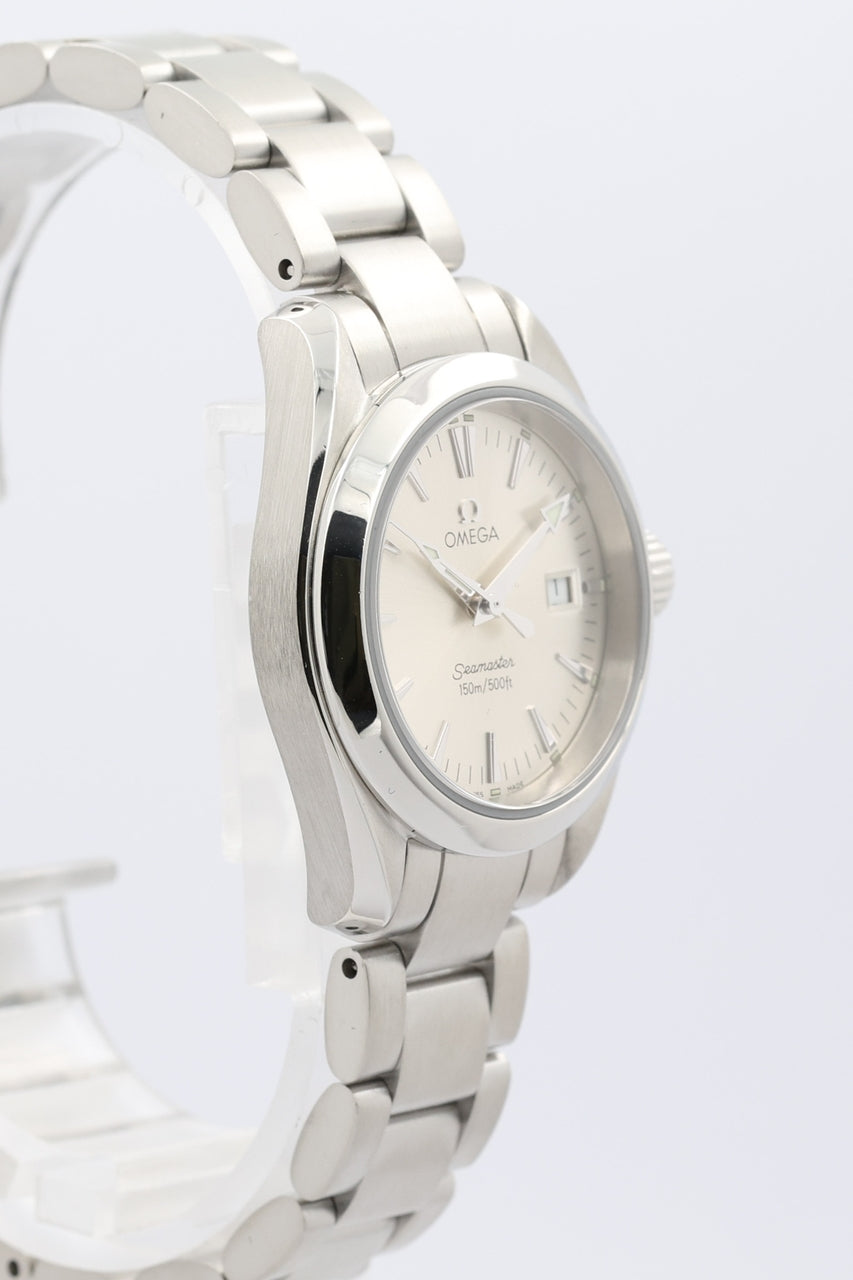 Omega Seamaster Aqua Terra 29mm Quarz Damenuhr 25773000 - Detailansicht 2