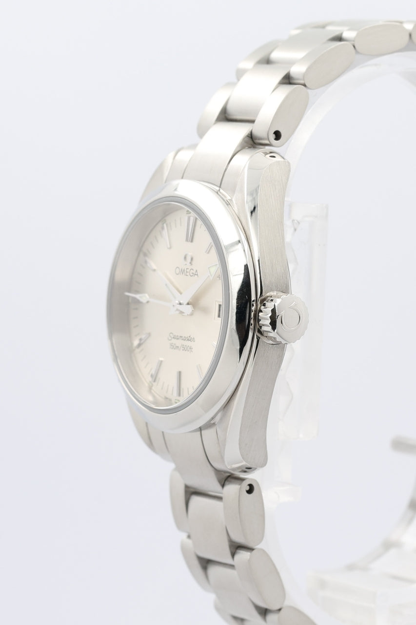 Omega Seamaster Aqua Terra 29mm Quarz Damenuhr 25773000 - Detailansicht 1