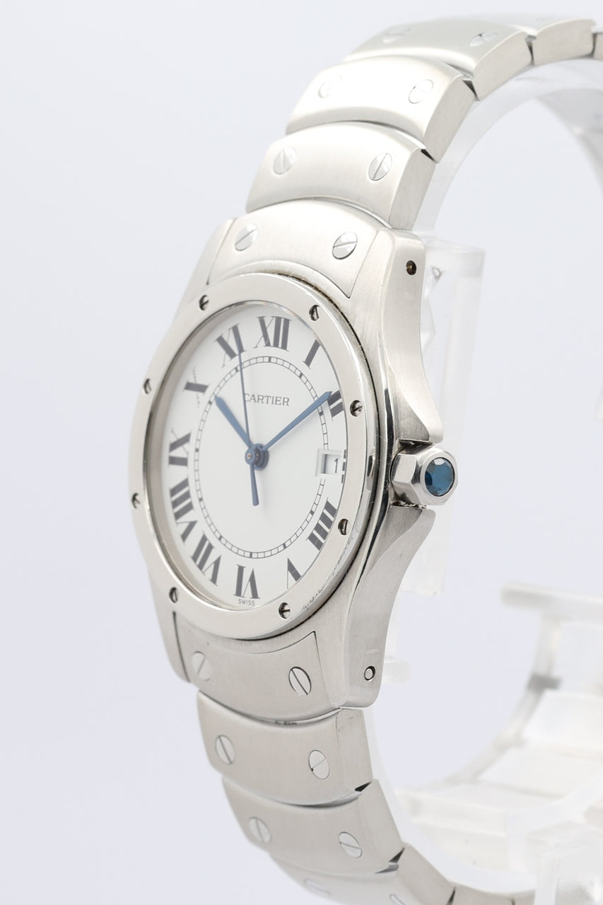 Cartier Santos Rondo Quarz W20027K1 - Detailansicht 2