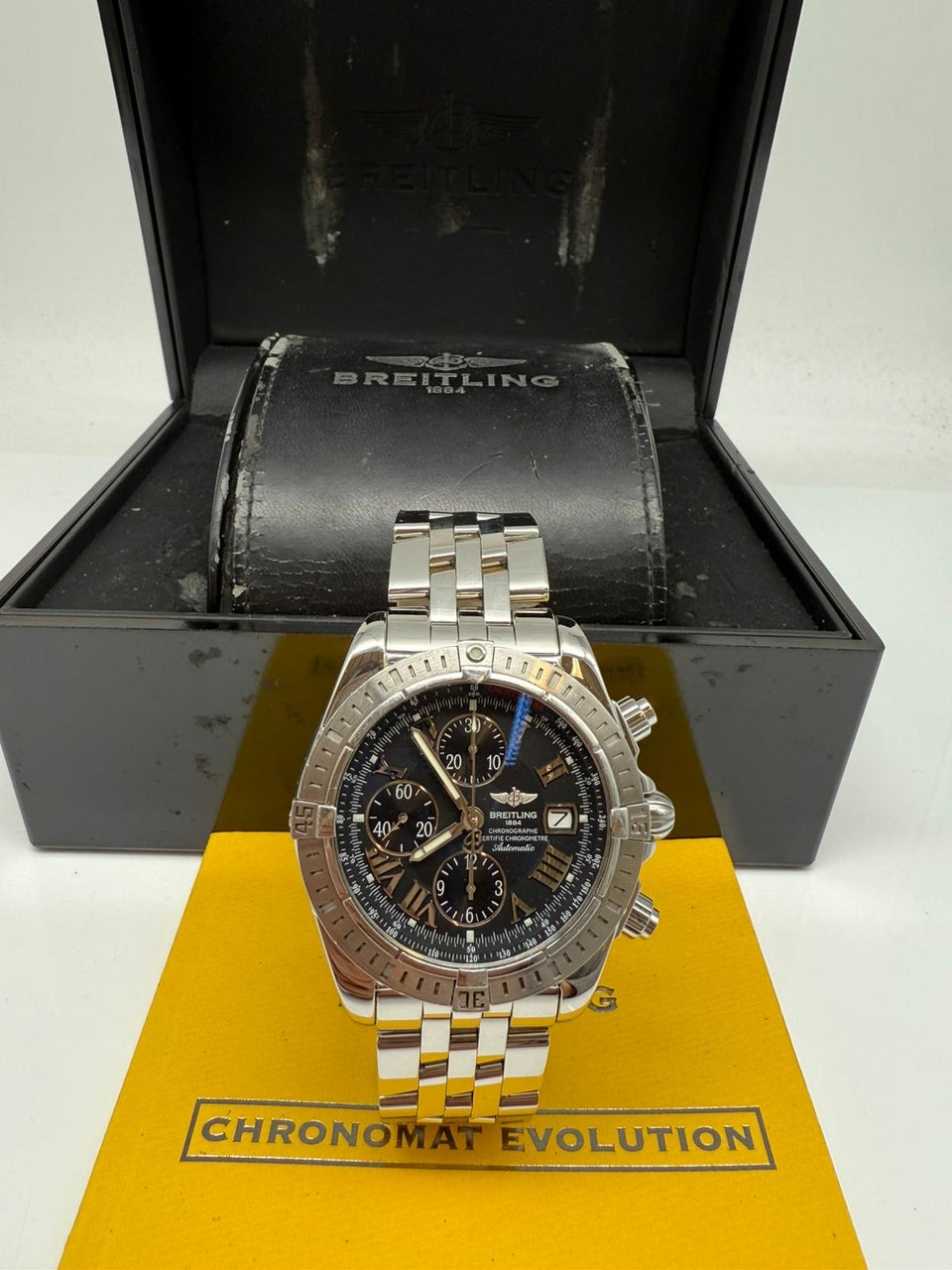 Breitling Chronomat Evolution Automatik 44mm A13356 - Papiere und oder Lieferumfang