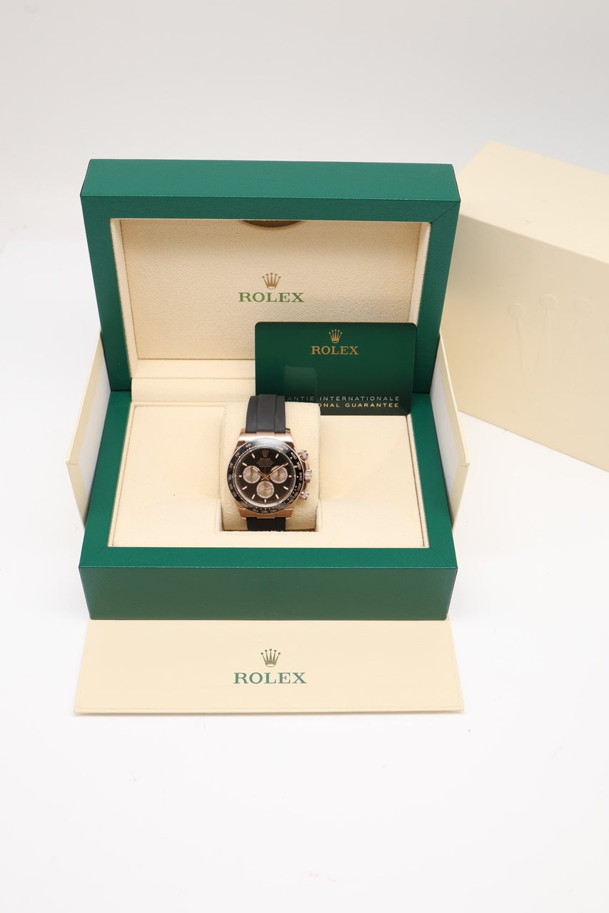 Rolex Cosmograph Daytona Oysterflex Roségold 126515LN - Papiere und oder Lieferumfang