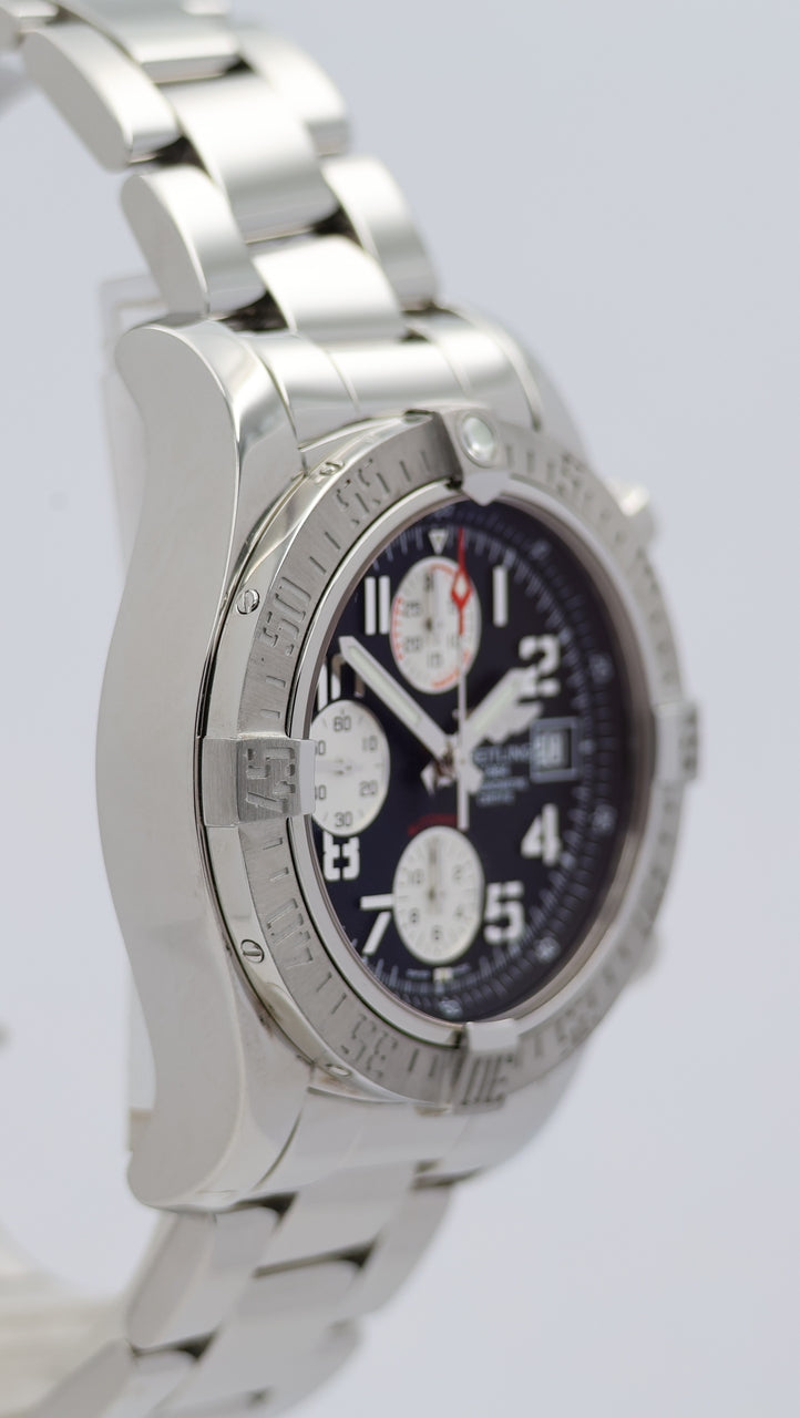 Breitling Avenger II 43mm Automatik + Chronometer Zertifikat A13381 - Detailansicht 8