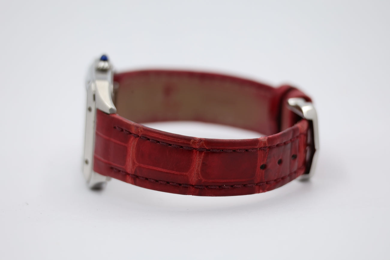 Cartier Santos Dumont Quarz 38x27,5mm WSSA0023 - Detailansicht 3