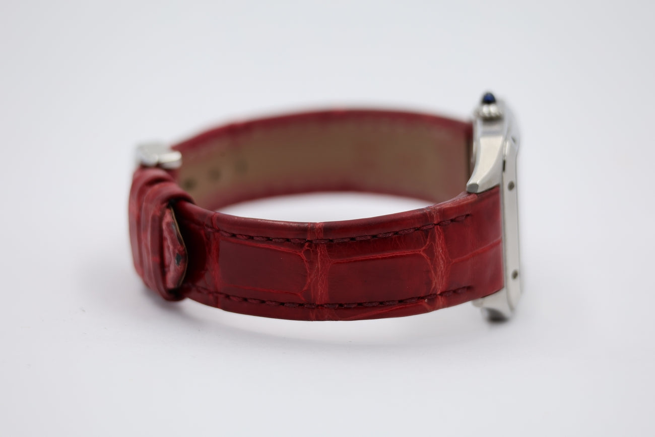 Cartier Santos Dumont Quarz 38x27,5mm WSSA0023 - Detailansicht 4