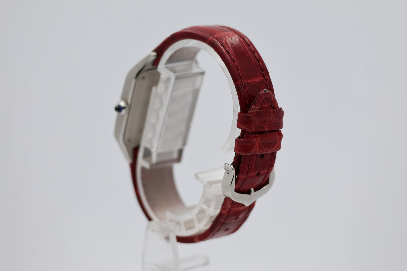 Cartier Santos Dumont Quarz 38x27,5mm WSSA0023 - Detailansicht 2