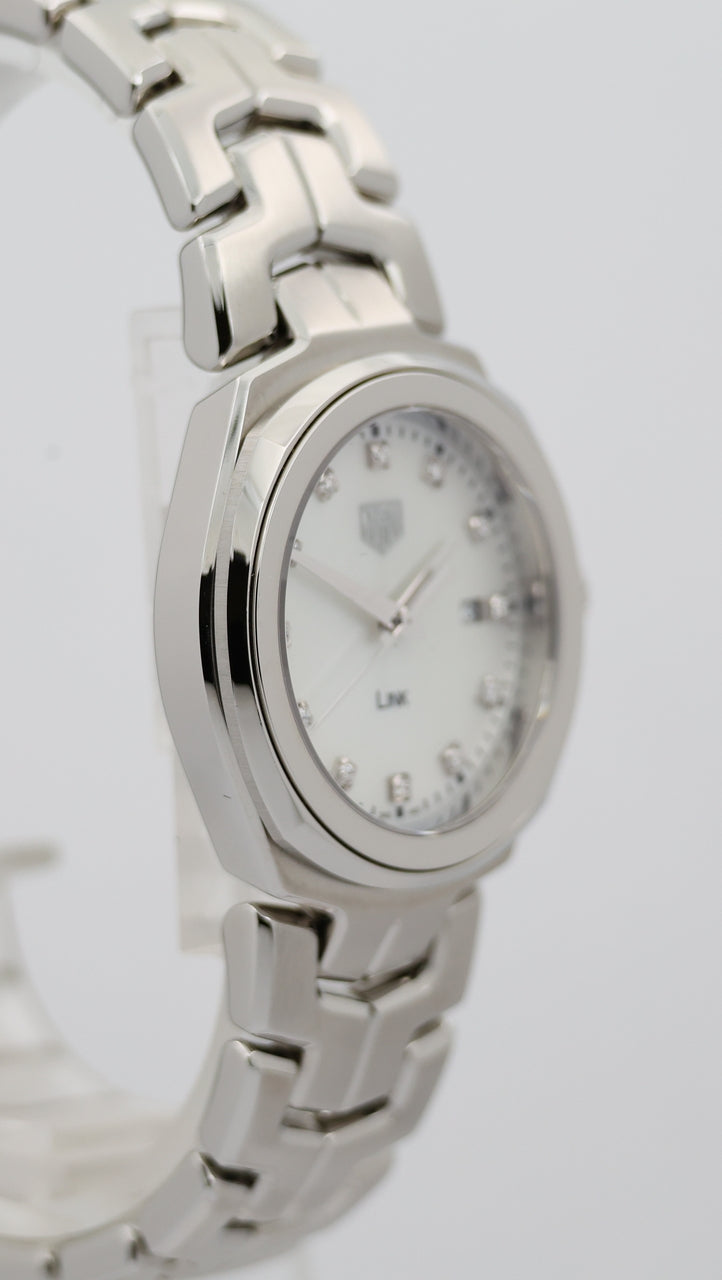 Tag Heuer Link Date Lady Quarz NEU WBC1312.BA0600 - Detailansicht 8