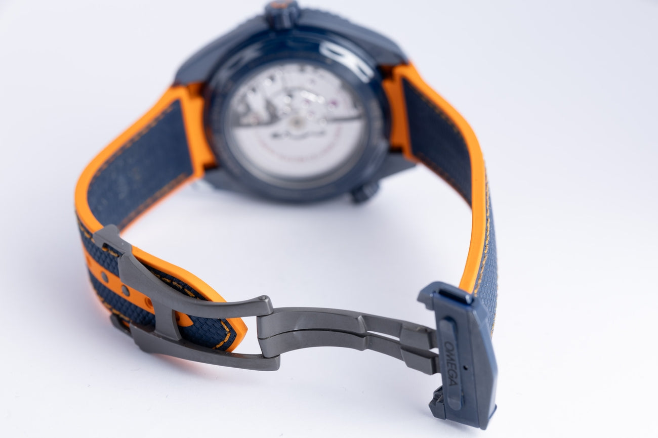 Omega Seamaster Planet Ocean 600M GMT Big Blue 21592462203001 - Detailansicht 8