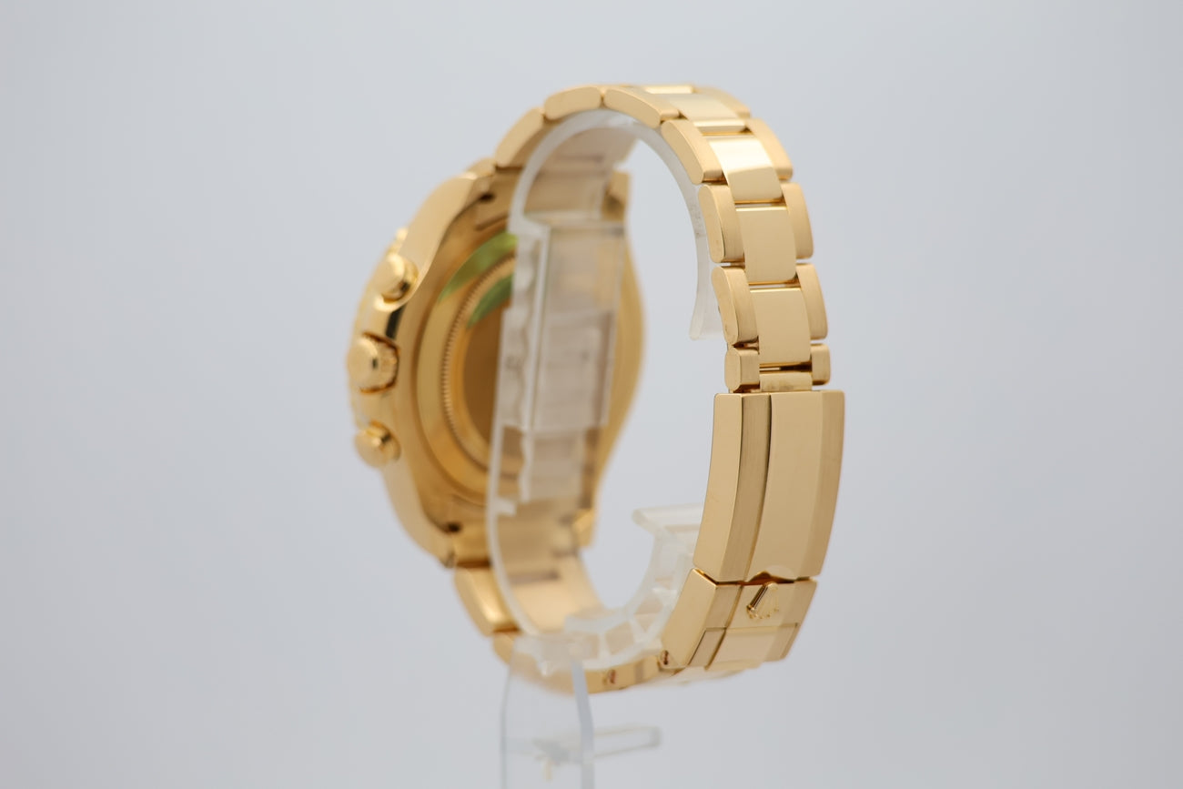 Rolex Yacht-Master II Automatik Herrenuhr Vollgold 44mm 116688 - Detailansicht 2